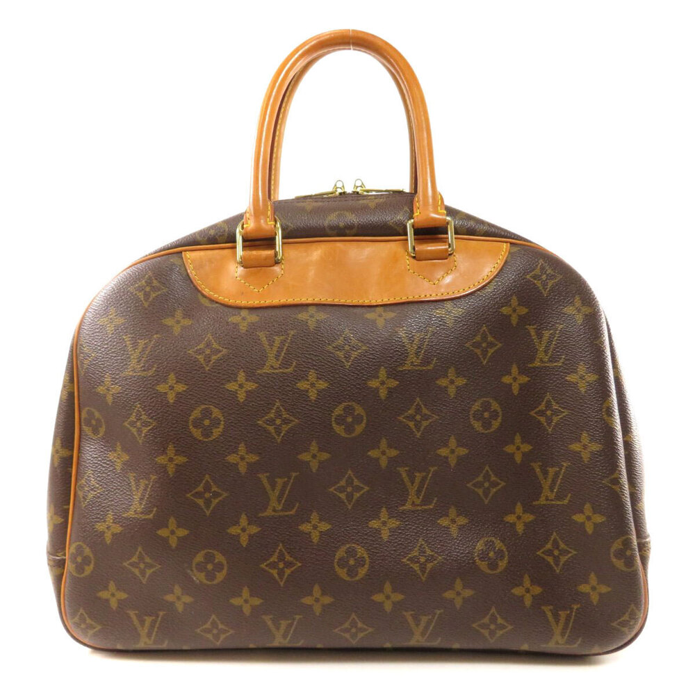 Louis Vuitton Boston Monogram Bag Canvas Deauville Brown